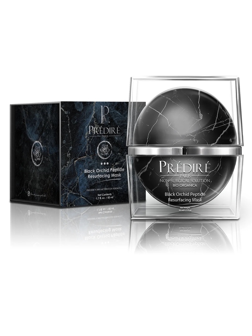 Prédiré NIB Black Orchid Peptide Resurfacing Mask — 50ml/ 1.7fl oz
